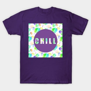 Chill In Purple T-Shirt